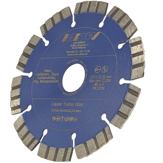 Diamant Trennscheibe Typ Laser Turbo Blue