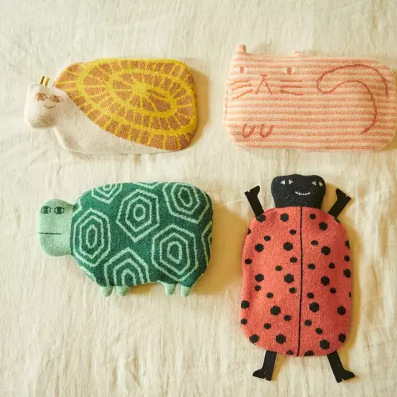 Rote Katze Hot Water Bottle