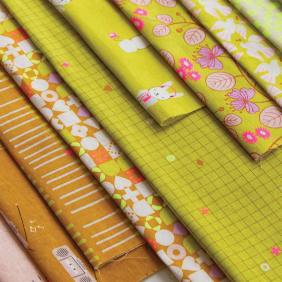 Lo-Fi Linens von Ruby Star Society | Neon-Stoffe bei Spreefee