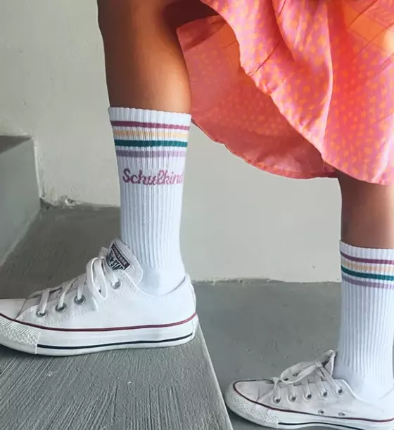 Loones Socken Geburtstagskind Kids Lilac