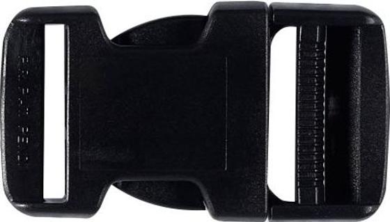 Steckschnalle 30mm schwarz 196327