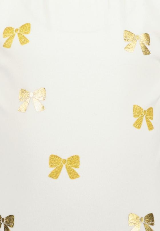 Langarmshirt "Schleifchen", Biobaumwolle, GOTS-zertifiziert, offwhite