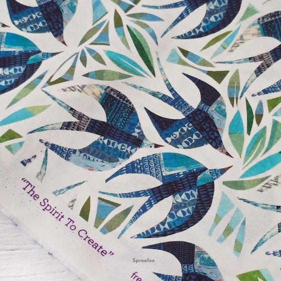 Stoffkollektion Flying South von Clare Youngs für Free Spirit Fabrics – Designerstoffe zum Taschen nähen