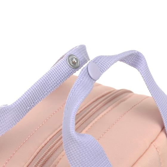 Lässig Kindergartenrucksack Square Little Gang Kirsche Rosa