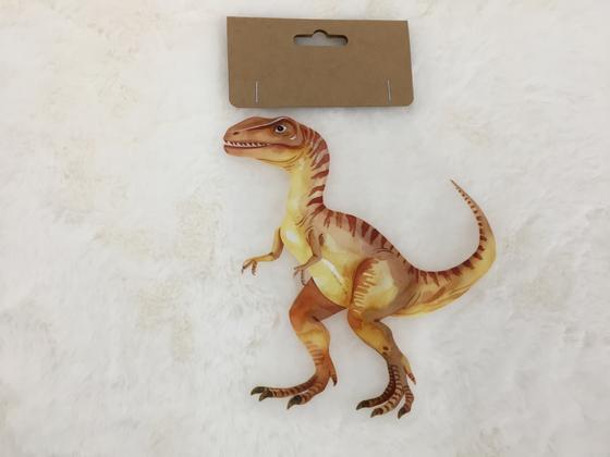 Bügelbild Raptor 15 x 15cm