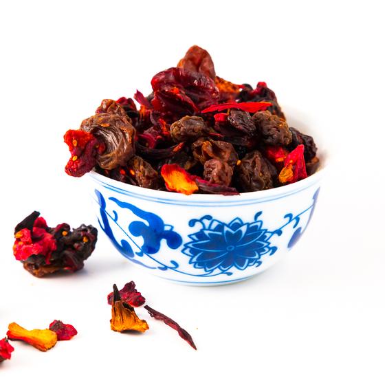 Früchtetee Rote Grütze superior, 100g Tüte