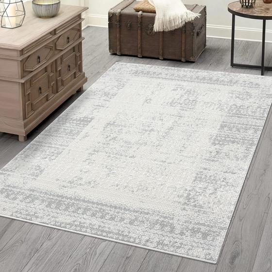 Antique grey Teppich