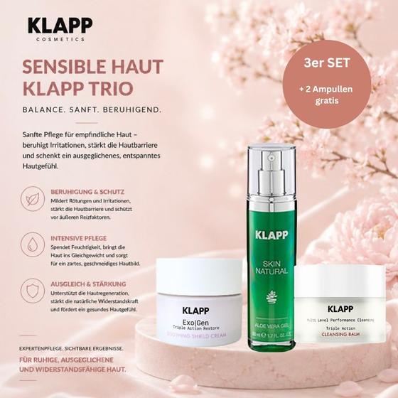  Klapp Set für sensible Haut