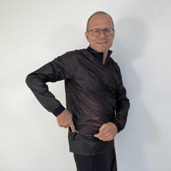 Wasserdichte Laufjacke