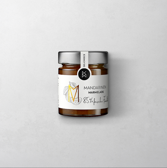 Fruchtaufstrich | Mandarinen Marmelade - 85% Frucht