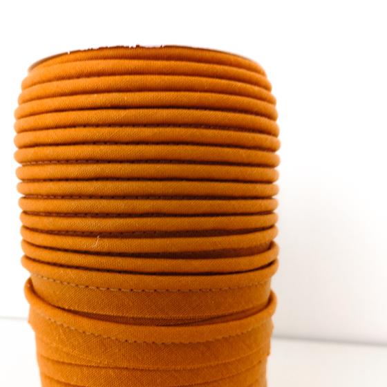Paspelband breit uni - pastellorange