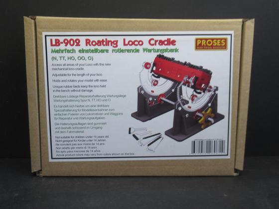 Proses PLB-902 Drehbare Wartungsbank für Loks & Wagen der Spur N, H0/00, 0