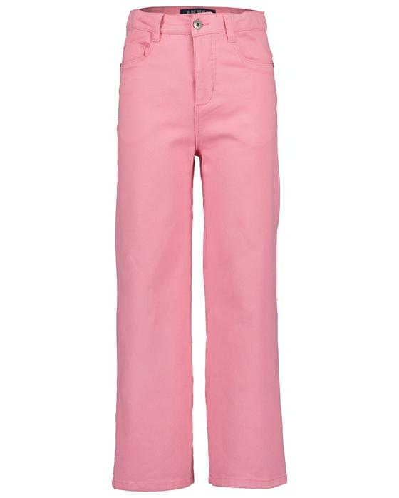 5-Pocket-Hose mit weitem Bein, verstellbare Weite, pink
