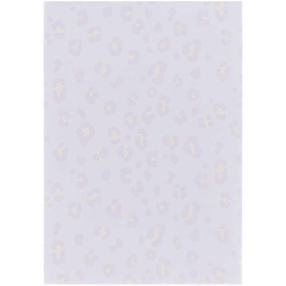 RICO DESIGN Notizblock Leo Muster lila-grün-holografik