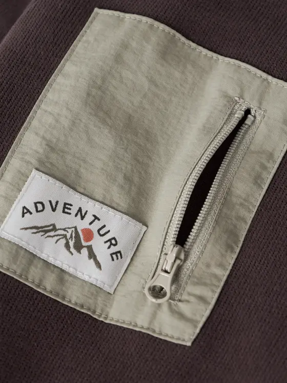 Name It Sweatshirt Adventure Chocolate Plum