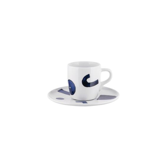 Itsumo WEISS Espressotasse mit Untertasse von Naoto Fokusawa