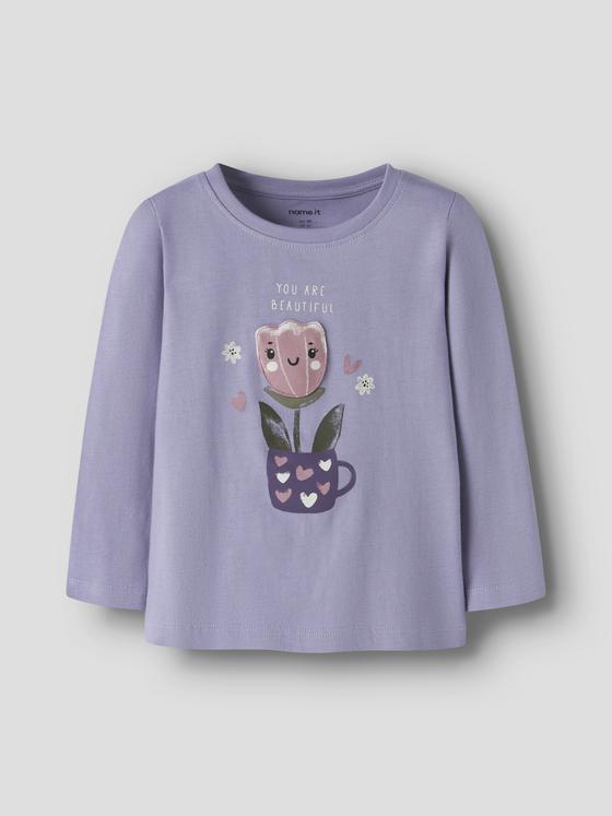 Name It Langarmshirt You Are Beautiful Heirloom Lilac