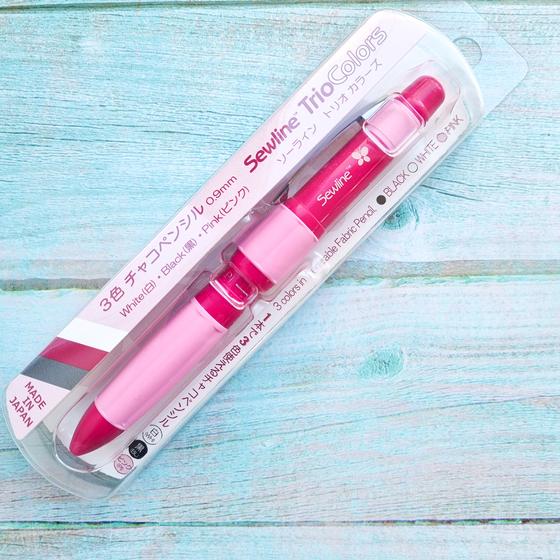 Sewline Trio Colors Stoffmarkiertstift - 3 Farben in einem Stift