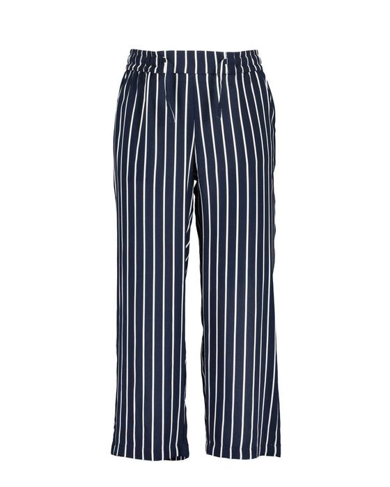 Luftige 3/4-Hose, navy-gestreift