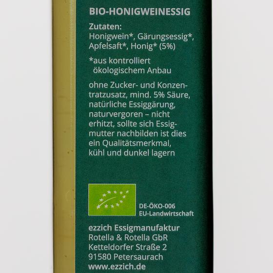 Bio Honigweinessig