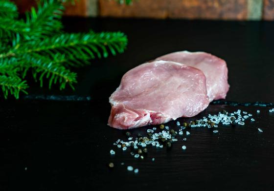 Schweinerücken Schnitzel, ca. 150 g pro Stück
