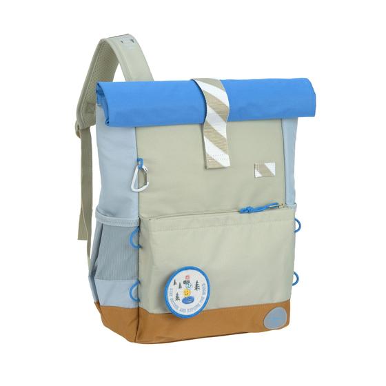Lässig Kinderrucksack Rolltop Sunny Explorer Grün Blau