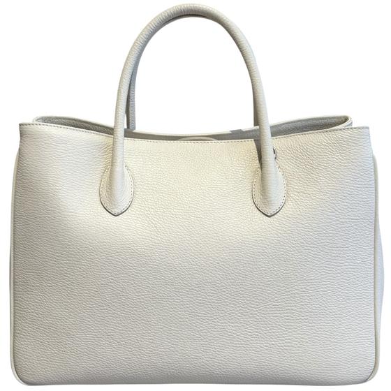 Maxima Handtasche groß beige creme