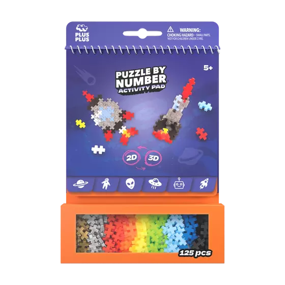 Plus Plus 125 Kreativ Bausteine Puzzle Weltraum