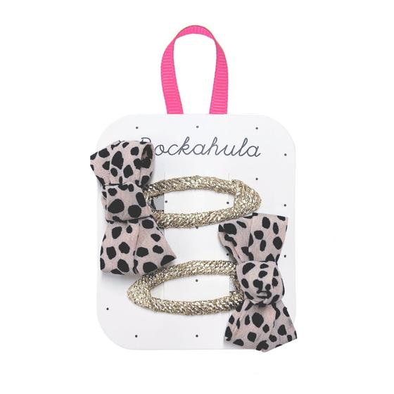 Rockahula Kids Haarspangen Leopard Love Twisty Bow