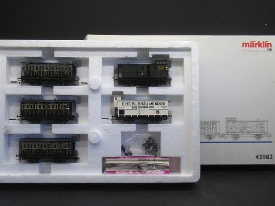 Märklin 43982 Bayrischer Personenzug mit Güterbeförderung Länderbahn