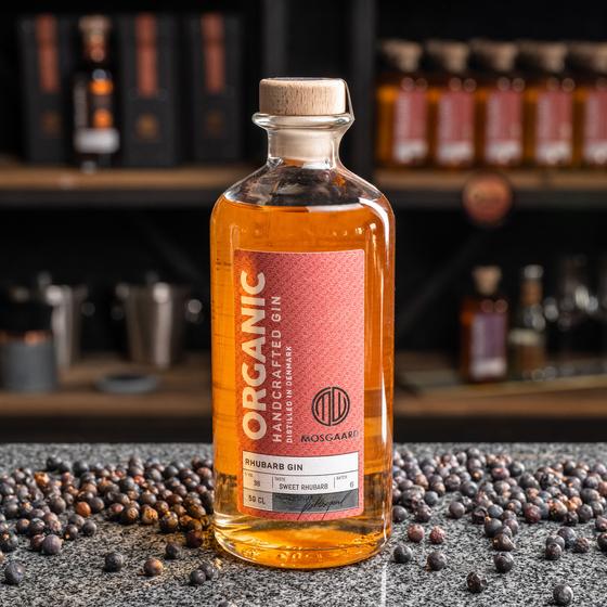 Mosgaard Organic Rhubarb Gin 38% vol  (0.5L)