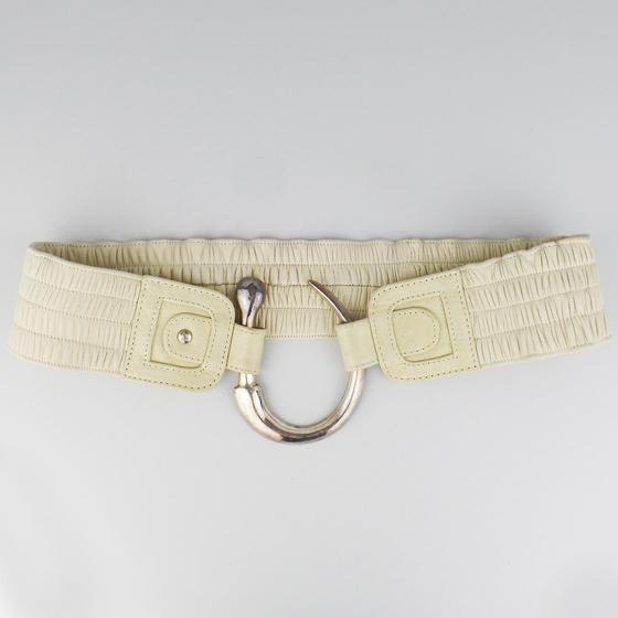 goldmarie Taillengürtel RING creme-silber