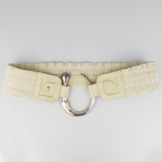goldmarie Taillengürtel RING creme-silber