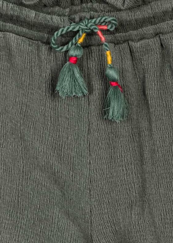 Superweiche, luftige Shorts mit Gummibund und Zierband