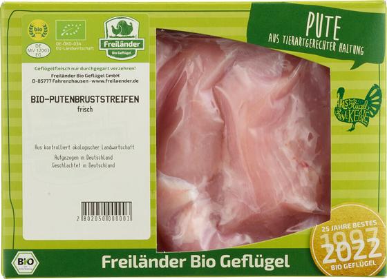 Bio-Putenbruststreifen