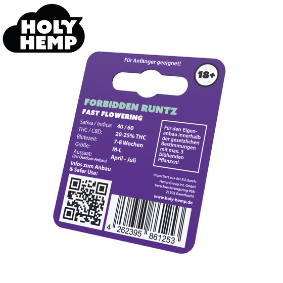 Samen, Holy Hemp, Forbidden Runtz