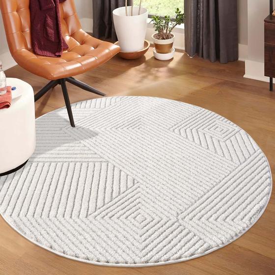 Lounge cream grey Teppich