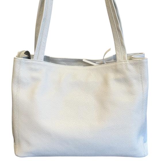 Maxima Arbeitstasche Schultertasche perla, hellgrau