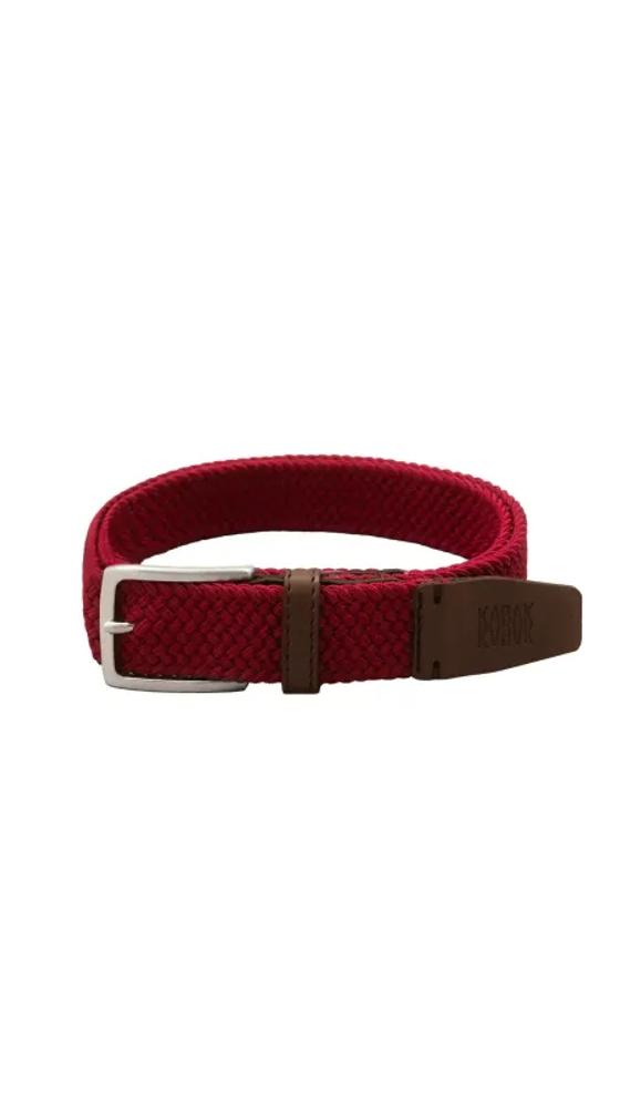 Vegane Gürtel Burgundy