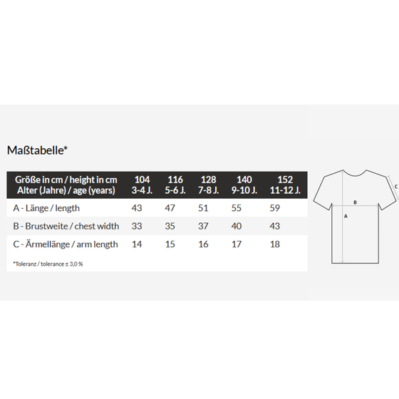 goldmarie LOVE PEACE MOIN Kinder T-Shirt Susi steingrau-melange-blau
