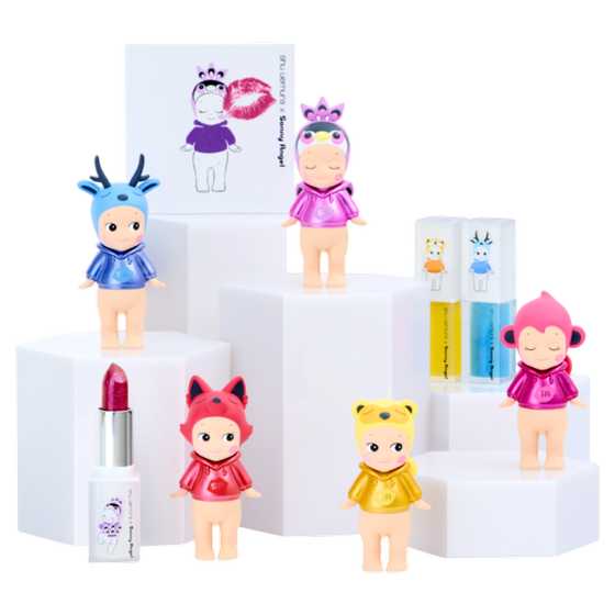 Sonny Angel and shu uemura Makeup Angel Series