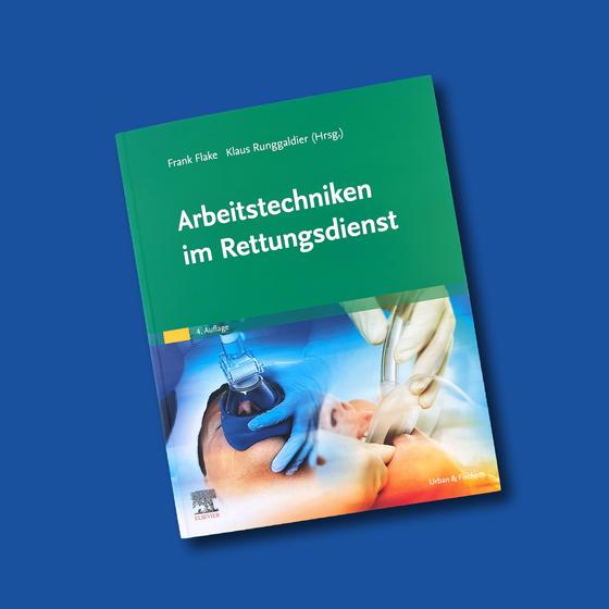 Buchtitel "Arbeitstechniken im Rettungsdienst"