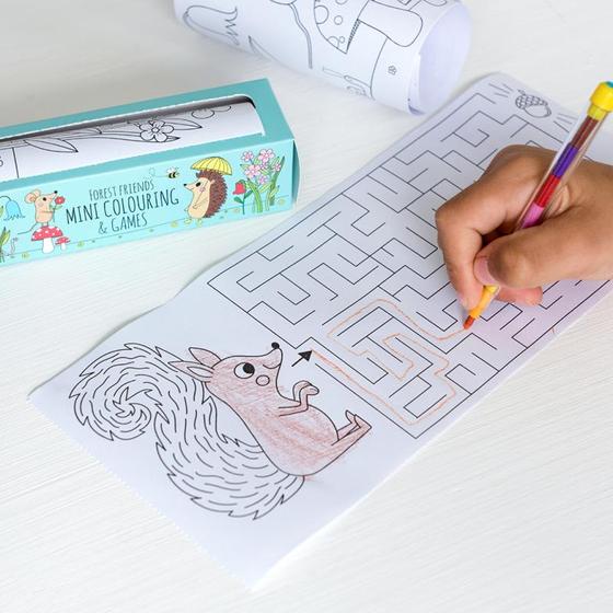 Rex London Mini Mal & Spielrolle Forest Friends