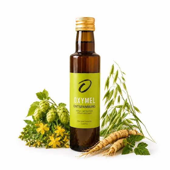 Oxymel Kräuterelixier  "ENTSPANNUNG"