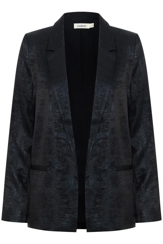 SOAKED Blazer SLElvie Ronya 30408174 - schwarz mit Schimmer 