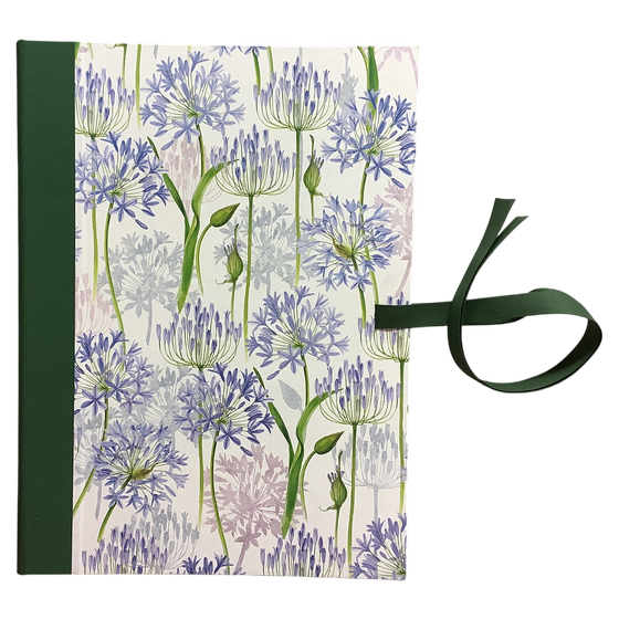 Sammelmappe - Schmucklilien, Italienisches Buntpapier