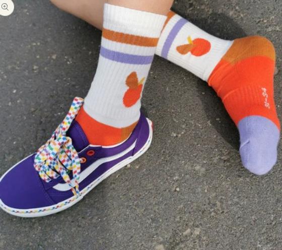 Fräulein Prusselise Bio Tennissocke Obst