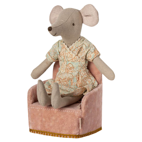 Maileg Klappstuhl Maus Rose