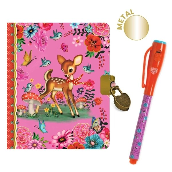 Tagebuch "Fiona" mit Geheimstift und Schloss
