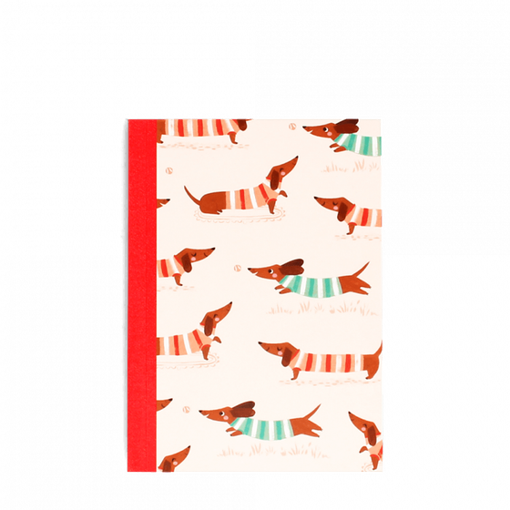Rex London Notizbuch A6 Dackel